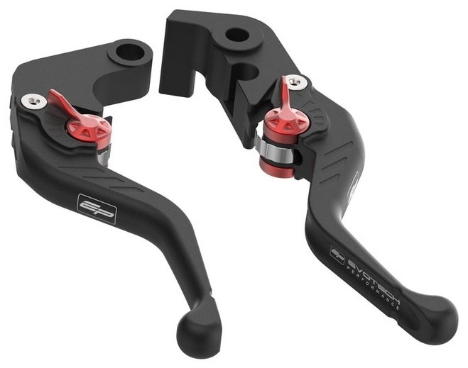 Evotech Performance エボテックパフォーマンス EVO ショートクラッチ＆ブレーキレバーセット Gladius 650 GSR750 GSX-8R GSX-8S GSX-R1000 GSX-R600 GSX-S750 V-Strom 800DE Tour 800RE SUZUKI スズキ ブレーキ・クラッチレバーセット ハンドル周辺パーツ ハンドル