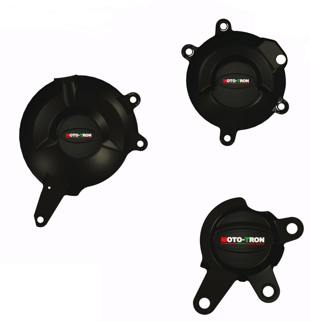 MOTO-TRON RACING モトトロンレーシング エンジンカバーセット ER-6n KAWASAKI カワサキ エンジンパー..