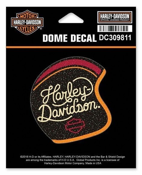 HARLEY-DAVIDSON ハーレーダビッドソン ウイメンズキャンディーカスタムグリッタードームデカール ステッカー・デカール 外装