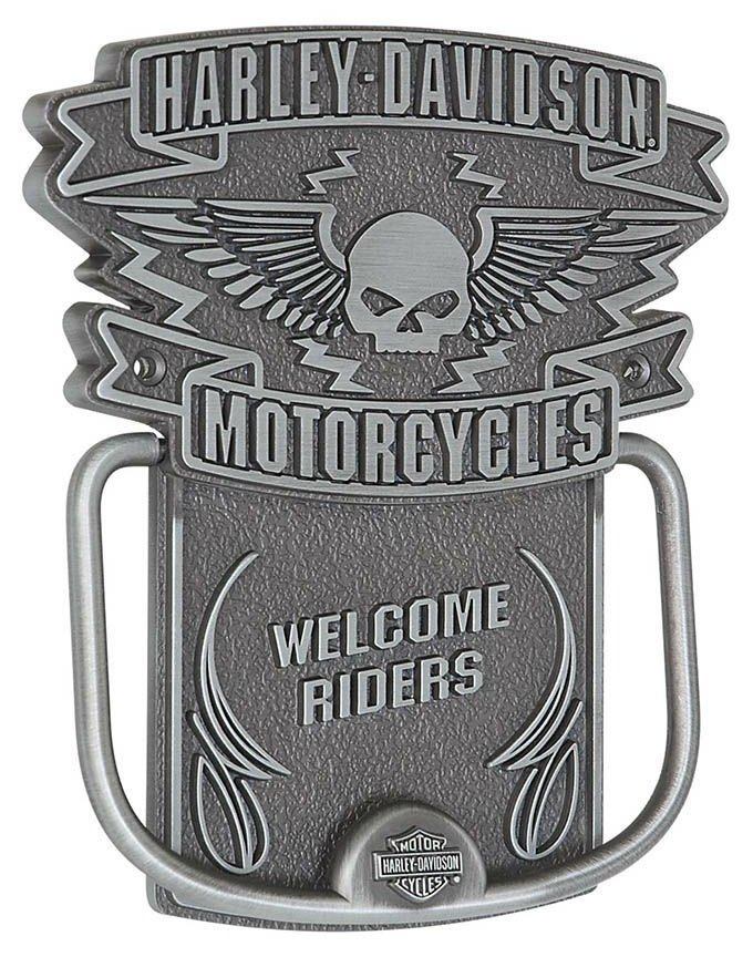 HARLEY-DAVIDSON ハーレーダビッドソン Heavy Dutyピュータースカルドアノッカー その他グッズ バイク関連グッズ