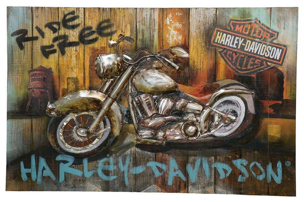 HARLEY-DAVIDSON ハーレーダビッドソン RIDE FREE ウォールアート その他グッズ バイク関連グッズ