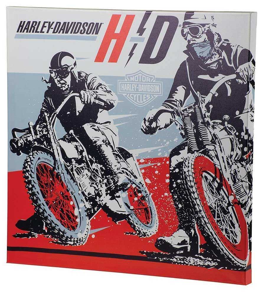 HARLEY-DAVIDSON ハーレーダビッドソン ライダー キャンバスプリント その他グッズ バイク関連グッズ