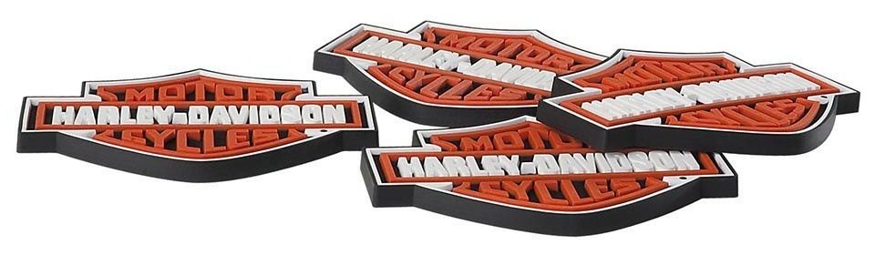 HARLEY-DAVIDSON ハーレーダビッドソン バー＆シールド ラバーコースターセット その他グッズ バイク関連グッズ