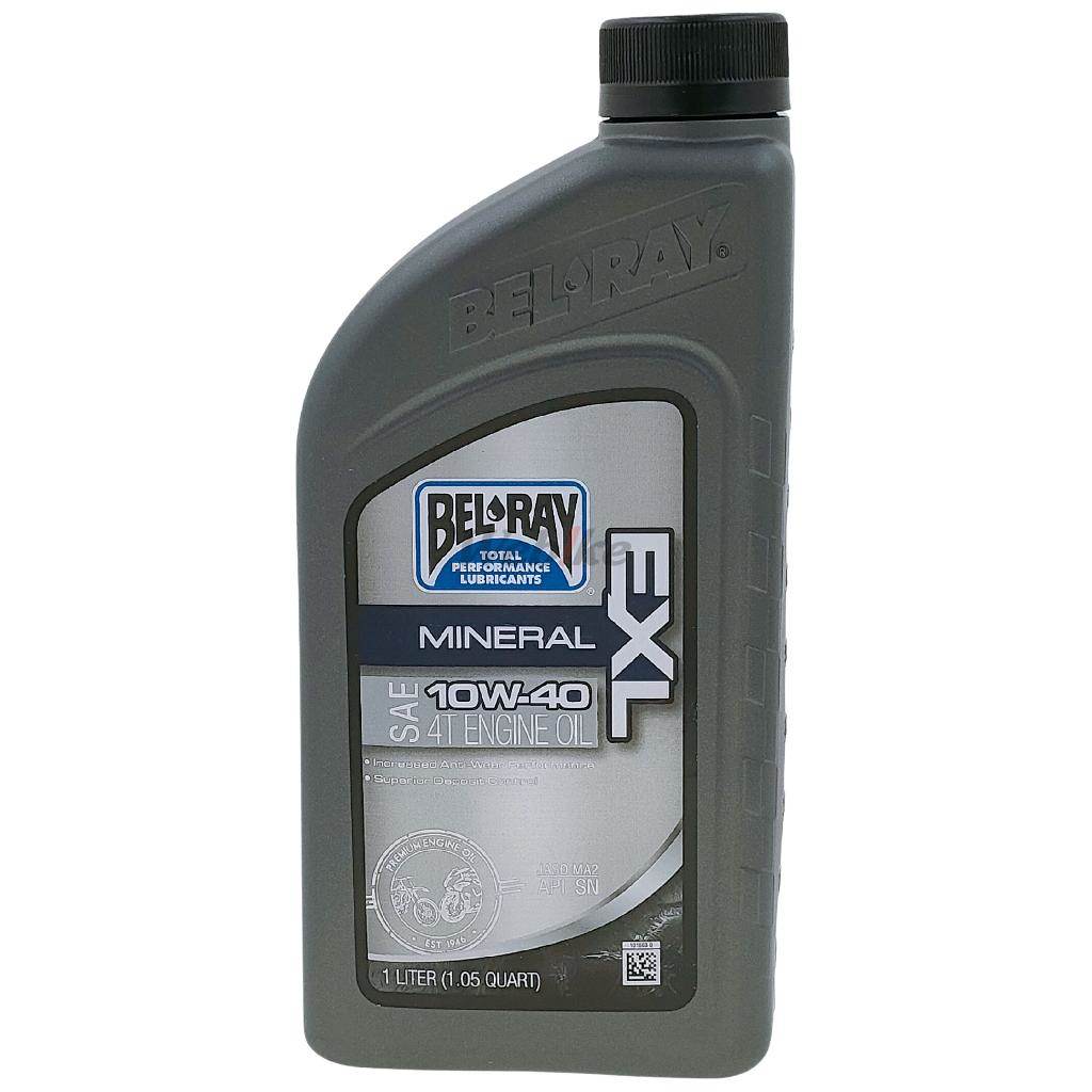 BEL-RAY ベルレイ EXL MINERAL 4T (EXL ミネラル) 【10W-40】【4サイクルオイル】 YAMAHA ヤマハ HONDA ホンダ SUZUKI スズキ KAWASAKI カワサキ 4サイクルオイル オイル