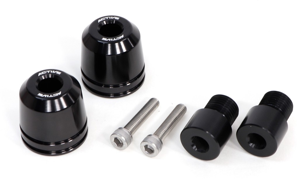 ACTIVE アクティブ アルミバーエンド MAXAM MT-07 MT-07A MT-09 MT-09A MT-10 NIKEN GT T-MAX500 T-MAX530 XJR1300 XSR700 XSR900 XSV950 マジェスティS YAMAHA ヤマハ バーエンド ハンドル