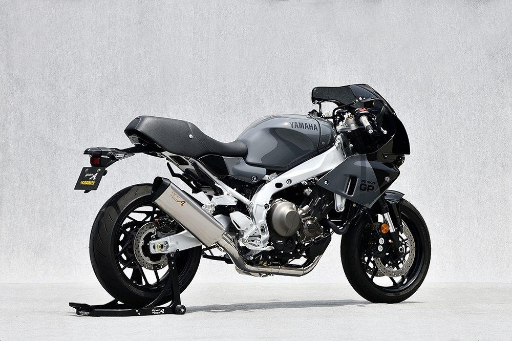 YAMAMOTO RACING ヤマモトレーシング SPEC-A TI3-1 TYPE-SA XSR900GP XSR900 YAMAHA ヤマハ フルエキゾーストマフラー マフラー サイレンサータイプ：チタン ブラックエンド