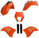 POLISPORT ポリスポーツ フル外装キット for KTM EXC/EXC-F 08-11 125EXC 200EXC 250EXC 300EXC 250EXC-F 350EXC-F 450EXC-F フルカウル・外装セット カウル関連 外装