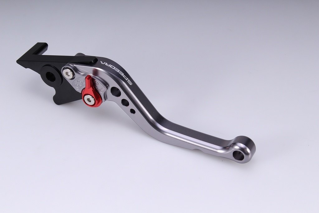 SPEEDRA スピードラ アジャストレバー スタンダードショート XMAX250 YAMAHA ヤマハ ブレーキレバー ハンドル周辺パーツ ハンドル レバー本体カラー：マットチタン / アジャスターカラー：マットチタン