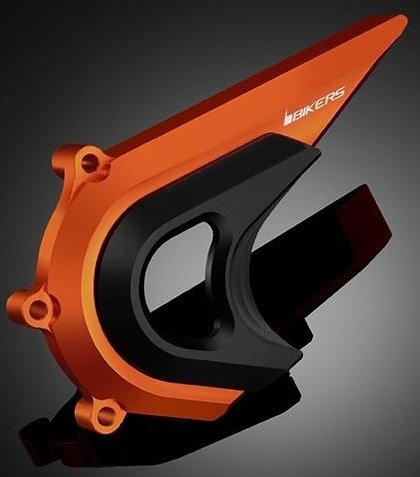 BIKERS バイカーズ フロントスプロケットカバー DUKE200 RC200 KTM スプロケットカバー 外装