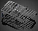 BIKERS バイカーズ Titanium-Coated Stainless Radiator Guard (1.2 mm) YZF-R3 NEW YAMAHA ヤマハ ラジエーターコアガード・オイルクーラーコアガード 冷却関連 エンジン