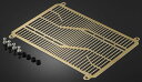 BIKERS バイカーズ Titanium-Coated Stainless Radiator Guard (1.2 mm) NEW Z900 KAWASAKI カワサキ ラジエーターコアガード・オイルクーラーコアガード 冷却関連 エンジン