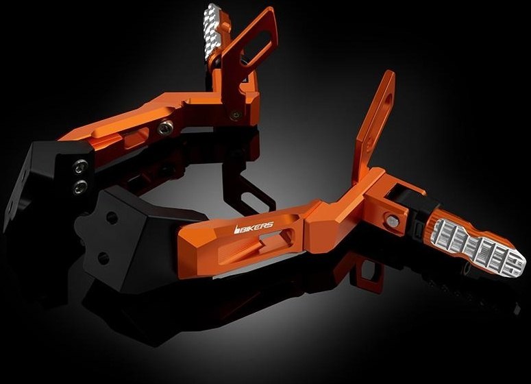 BIKERS バイカーズ タンデムステップセット DUKE200 DUKE390 KTM タンデムステップ・タンデムブラケッ..