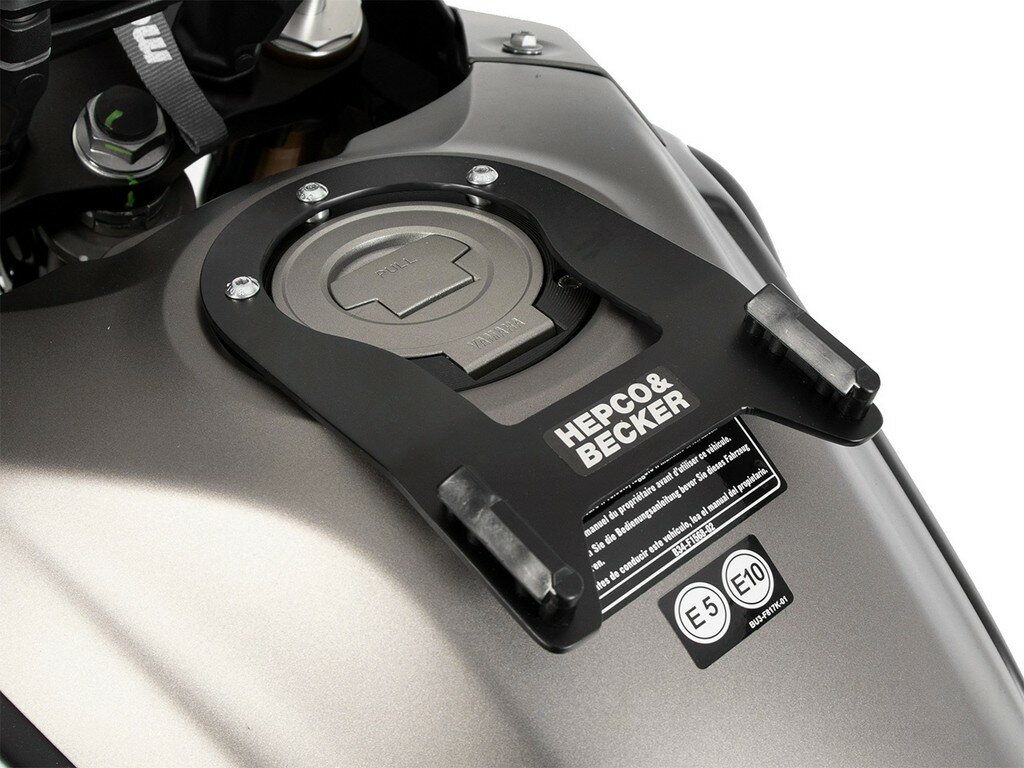 Rakuten - HEPCO＆BECKER ヘプコ＆ベッカー タンクバッグ用ホルダー タンクリング 「マルチベーシック／MultiBASIC」 Tenere 700 YAMAHA ヤマハ バッグ・ボックス取り付けステー 車体用バッグ・ケース
