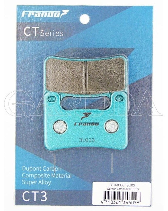 frando フランド CT3 スポーツ＋ ブレーキパッド キャリパー用 ブレーキ