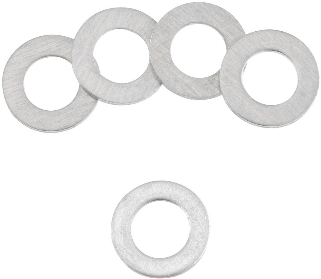 DRC ディーアールシー アルミガスケットワッシャー 5枚 ドレンボルトガスケット エンジンパーツ エンジン