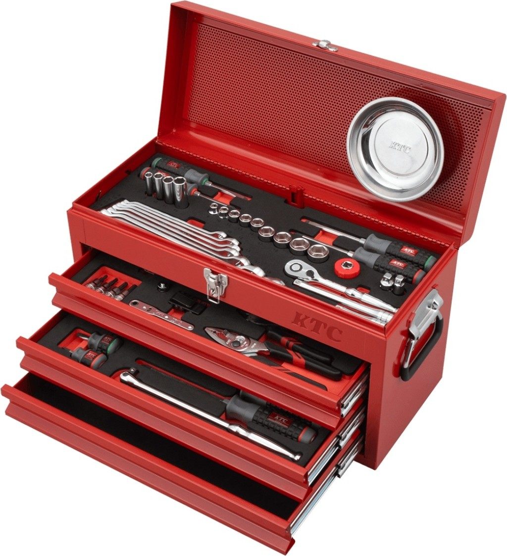 Other - KTC ケイティーシー 工具セット(チェストタイプ)［66点］ セット工具