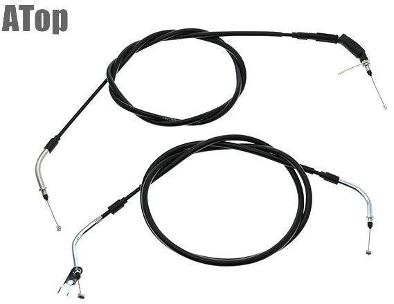 ATop エートップ スロットルワイヤー アクセルワイヤー 2本セット アドレス125 SUZUKI スズキ スロットルワイヤー・アクセルワイヤー ハンドル周辺パーツ ハンドル