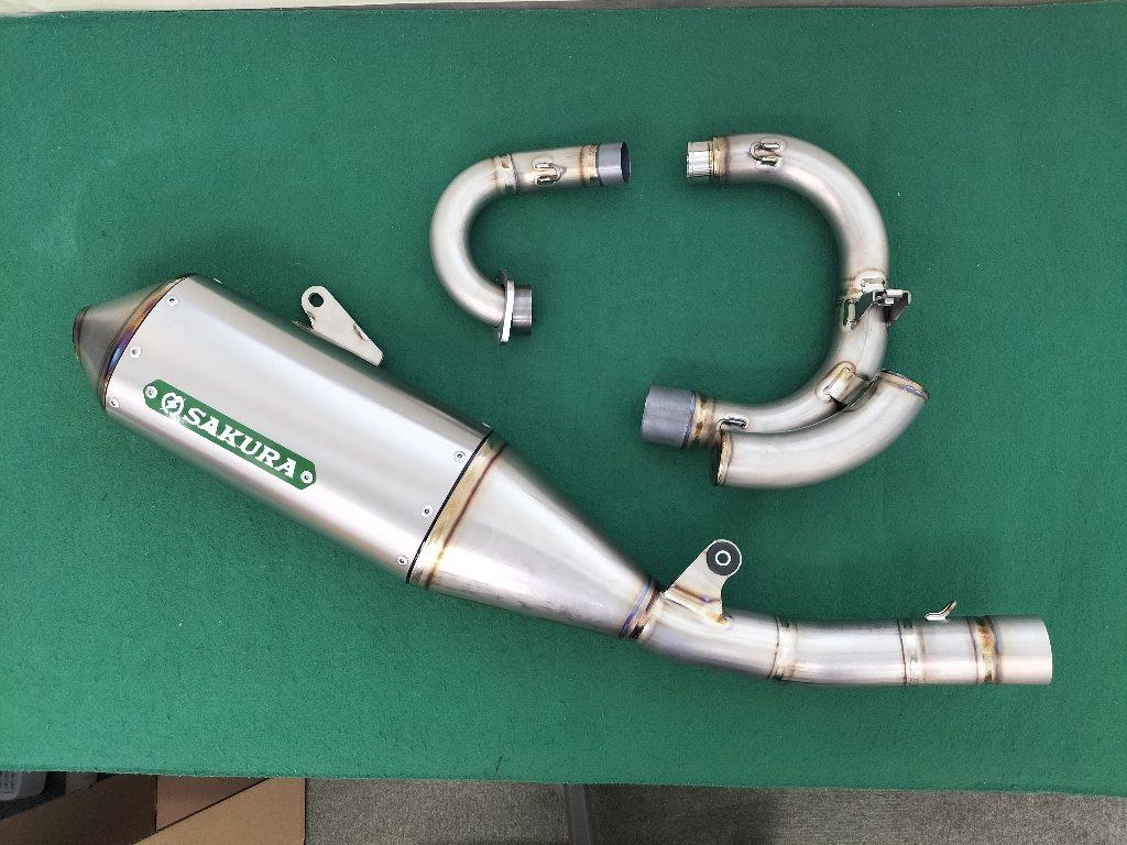 YAMAHA　YZ250FX YZ250F マフラー　　B7B2 来年入荷予定】WHOOPS【YZ250F 2019-2025 /YZ250FX 2020-2025