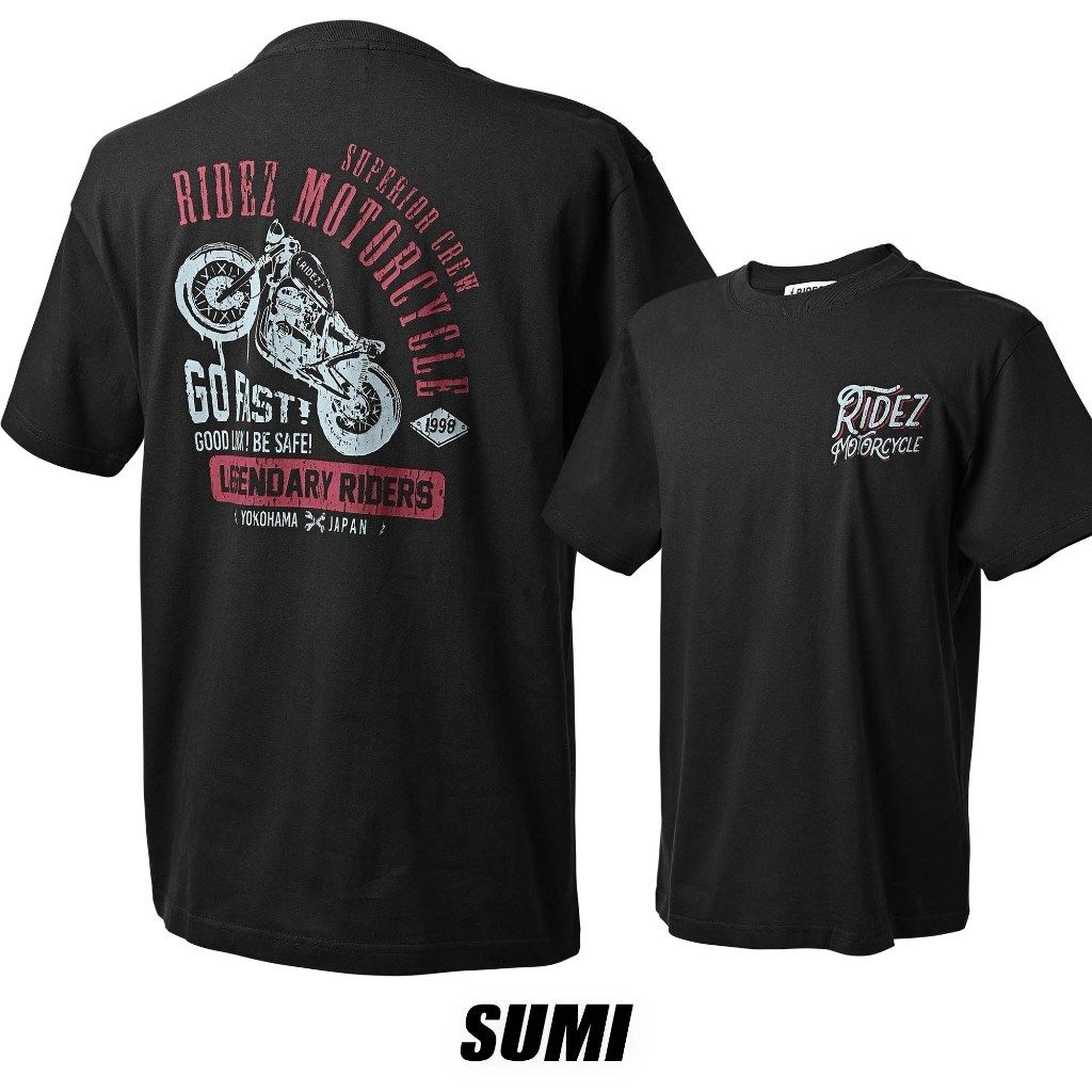 RIDEZ ライズ GO FAST TEE オリジナル バイクTシャツ Tシャツ アパレル