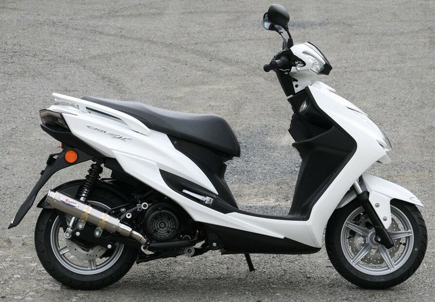 RPM アールピーエム 80D-RAPTORフルエキゾーストマフラー シグナスX YAMAHA ヤマハ フルエキゾーストマフラー マフラー サイレンサーカバー素材：チタン