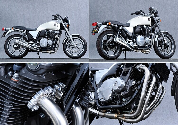 HONDA - YAMAMOTO RACING ヤマモトレーシング SPEC-A SUS 4-1 スリップオン メガホンマフラー CB1100 HONDA ホンダ スリップオンマフラー マフラー
