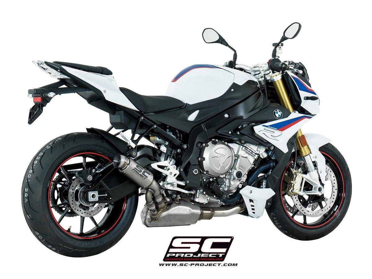 SC-PROJECT SCプロジェクト GP70-R スリップオンサイレンサー & フルチタンリンクパイプ【公道走行可】 S1000R BMW スリップオンマフラー マフラー