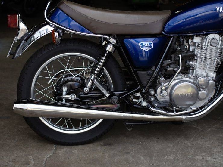 Motor Rock モーターロック STDメガホン ロング スリップオンマフラー SR400 YAMAHA ヤマハ マフラー