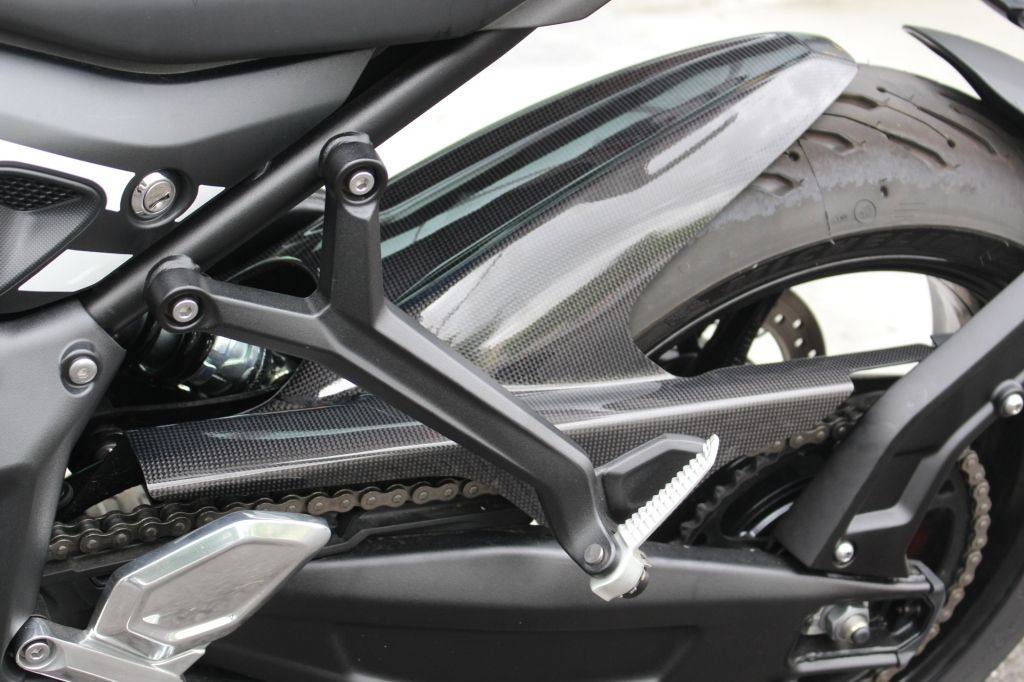 Moto Ace design モトエースデザイン カーボンロングインナーフェンダー TRIDENT 660 TRIUMPH トライアンフ リアフェンダー フェンダー関連 外装