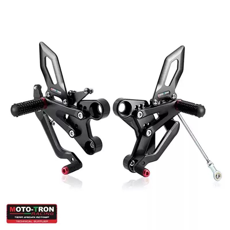 MOTO-TRON RACING モトトロンレーシング バックステップキット 790 DUKE KTM バックステップ ステップ 足回り カラー：ブラック／レッド