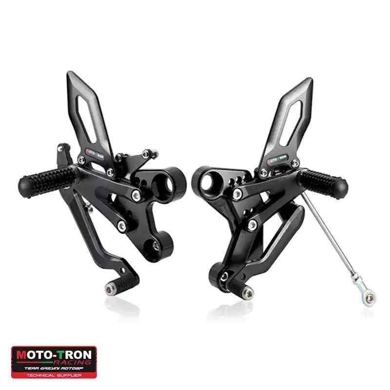 MOTO-TRON RACING モトトロンレーシング バックステップキット 790 DUKE KTM バックステップ ステップ 足回り カラー：ブラック／チタン