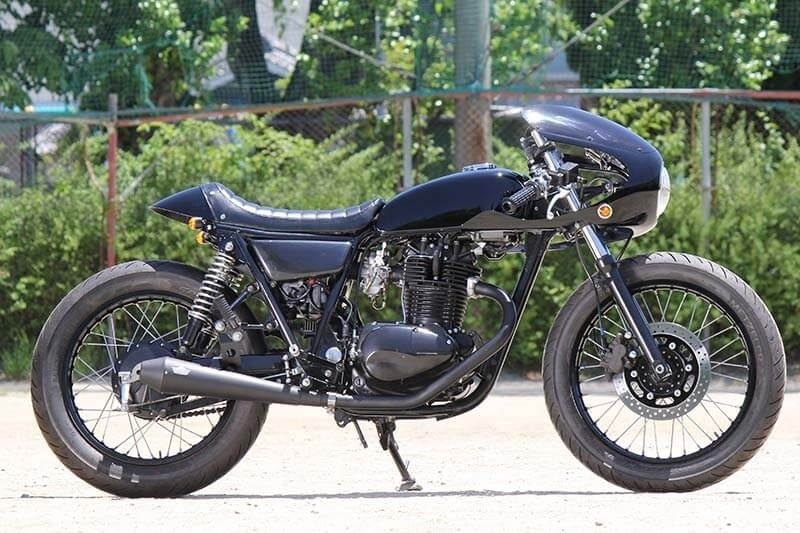 GOODS グッズ TAPERED CONE スリップオンマフラー 250TR KAWASAKI カワサキ マフラー 2