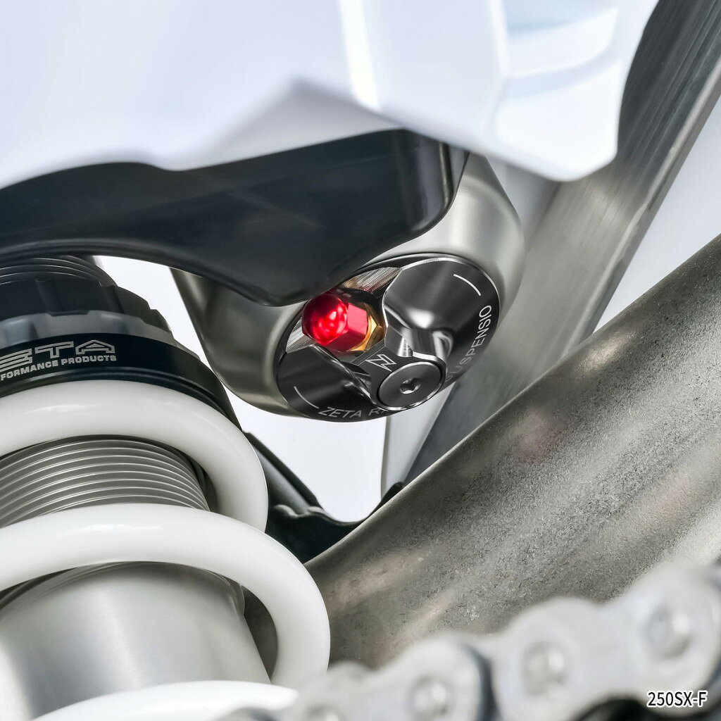 ZETA RACING ジータ レーシング WP リヤサスペンションガスバルブ XACTタイプ GASG...