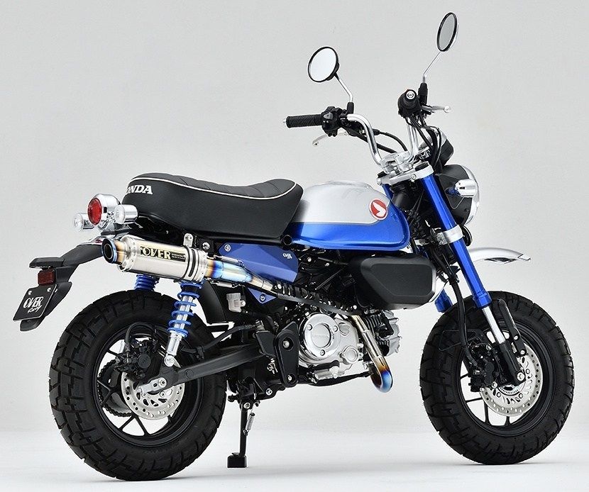 OVER オーヴァー GP-PERFORMANCE アップマフラー フルチタン Monkey125 HONDA ホンダ フルエキゾーストマフラー マフラー