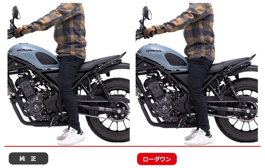 EFFEX エフェックス ローダウンキット CL250 HONDA ホンダ 車高調キット・リンク ...