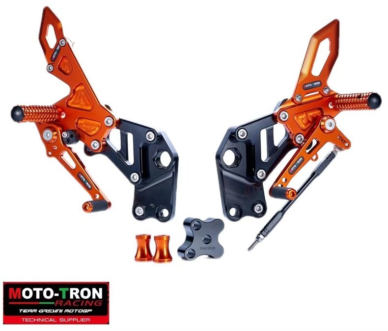 MOTO-TRON RACING モトトロンレーシング バックステップキット RC125 RC390 KTM バックステップ ステップ 足回り