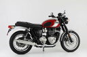 AELLA アエラ 車検対応 スリップオンサイレンサー BONNEVILLE T120 TRIUMPH トライアンフ スリップオンマフラー マフラー(2)