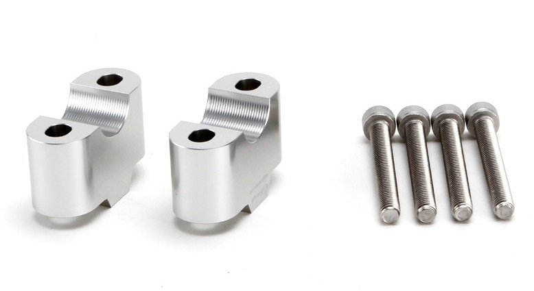 Puig プーチ ハンドルアップライザー(HANDLE UP RISERS ) F750GS F800GS BMW ハンドルポスト・ハンドルライザー ハンドル周辺パーツ ハンドル