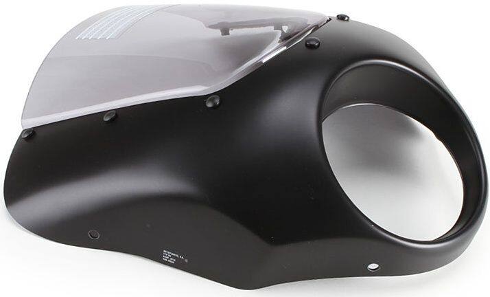 Puig プーチ セミフェアリング DARK NIGHT (SEMIFARINGS NIGHT) NIGHTSTER 975 SPECIAL HARLEY-DAVIDSON ハーレーダビッドソン ビキニカウル カウル関連 外装 カラー：マットブラック／スモーク