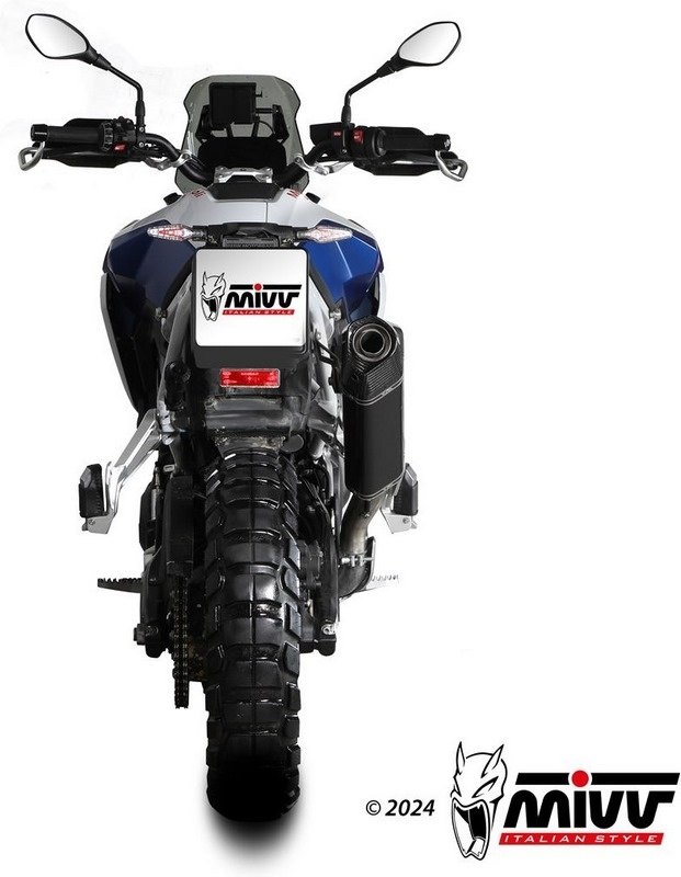 MIVV ミヴ SPEED EDGE BLACK STAINLESS STEEL フルエキゾーストマフラー F 900 GS BMW マフラー