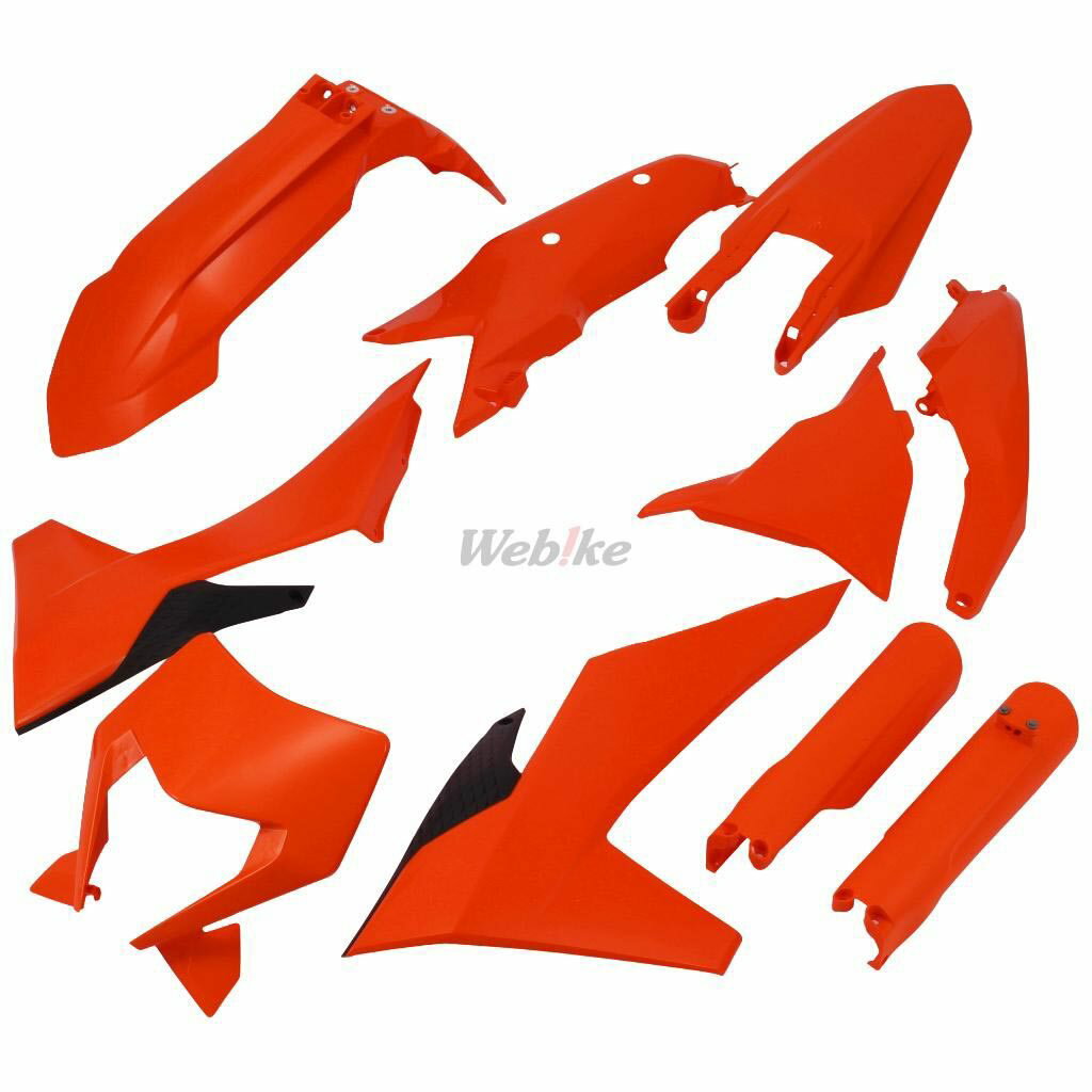 POLISPORT ポリスポーツ フル外装キット for KTM EXC/EXC-F/XC-W/XCF-W 24- 125EXC 125XC-W 150EXC 150XC-W 250EXC 250EXC-F 250XC-W 250XCF-W 300EXC 350EXC-F 350XCF-W 450EXC-F 500EXC-F フルカウル・外装セット カウル関連 外装