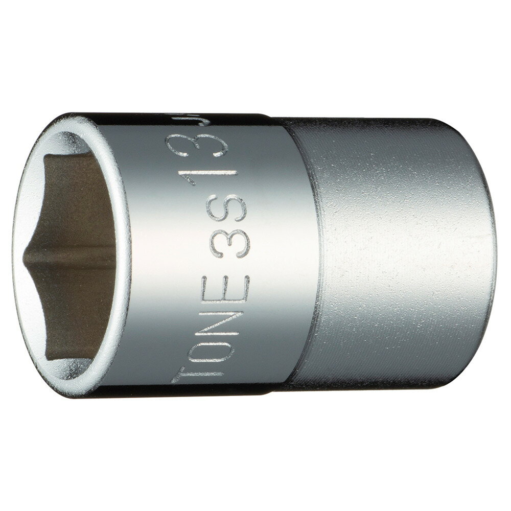 TONE トネ 9.5mm (3/8) ソケット (6角) ミリ（3/8ソケット） ハンドツール