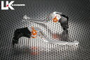 U-KANAYA ユーカナヤ GPタイプ アルミビレットレバーセット CB1000 HORNET SP HONDA ホンダ ブレーキ・クラッチレバーセット ハンドル周辺パーツ ハンドル レバーカラー:シルバー / アジャスターカラー:グリーン / レバータイプ:ロング(レバー部全長:約173mm)