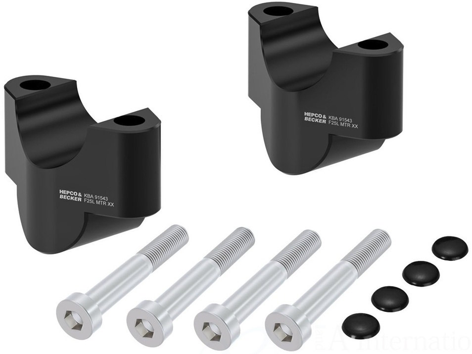 HEPCO＆BECKER ヘプコ＆ベッカー ハンドルバーライザー 1390 Super Duke R KTM ハンドルバークランプ ハンドル周辺パーツ ハンドル