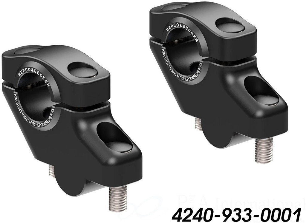 HEPCO＆BECKER ヘプコ＆ベッカー ハンドルバー セットバックライザー APRILIA アプリリア BMW DUCATI ドゥカティ HONDA ホンダ KAWASAKI カワサキ KTM ROYAL ENFIELD ロイヤルエンフィールド SUZUKI スズキ TRIUMPH トライアンフ YAMAHA ヤマハ ハンドルバークランプ