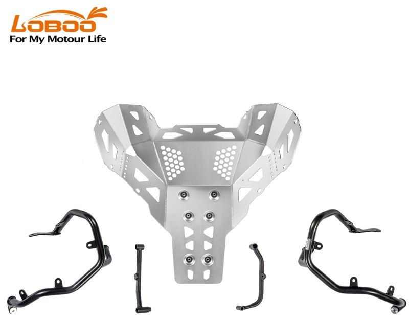 LOBOO ロブー アンダークラッシュバー＆スキッドプレートセット Norden 901 790 Adventure 890 HUSQVARNA ハスクバーナ KTM エンジンガード フレーム