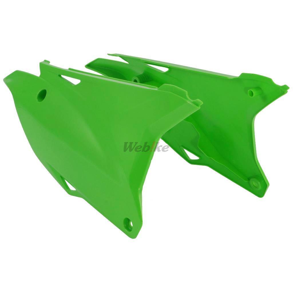 POLISPORT ポリスポーツ サイドカバー セット KX 100 85 KAWASAKI カワサキ サイドカウル・サイドカバー カウル関連 外装