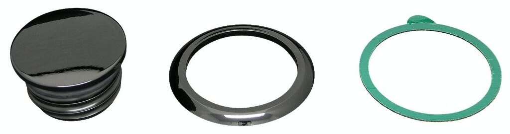 Neofactory ネオファクトリー フラッシュマウントガスキャップ ブラック XL3.3galタンク SPORTSTERファミリー HARLEY-DAVIDSON ハーレーダビッドソン ガソリンタンクキャップ タンク関連 外装