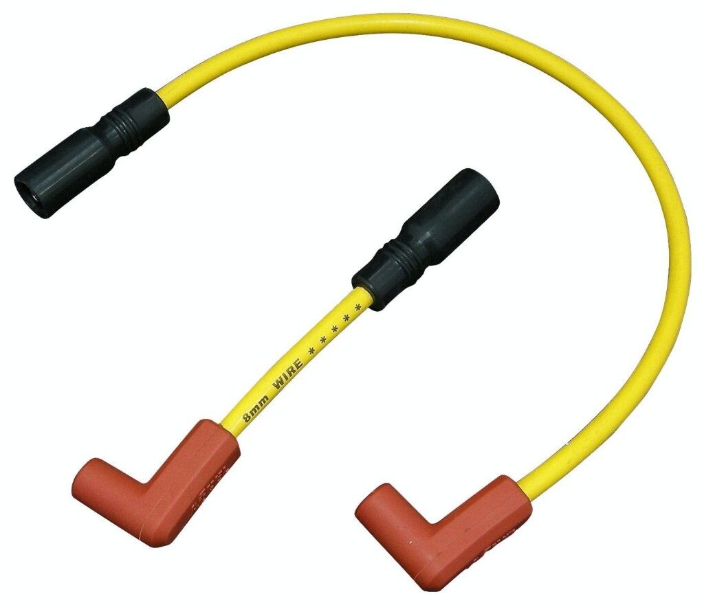 Neofactory ネオファクトリー プラグコード 8mm スパイラルコア 00-12yソフテイル用 SOFTAILファミリー HARLEY-DAVIDSON ハーレーダビッドソン 点火系 エンジン