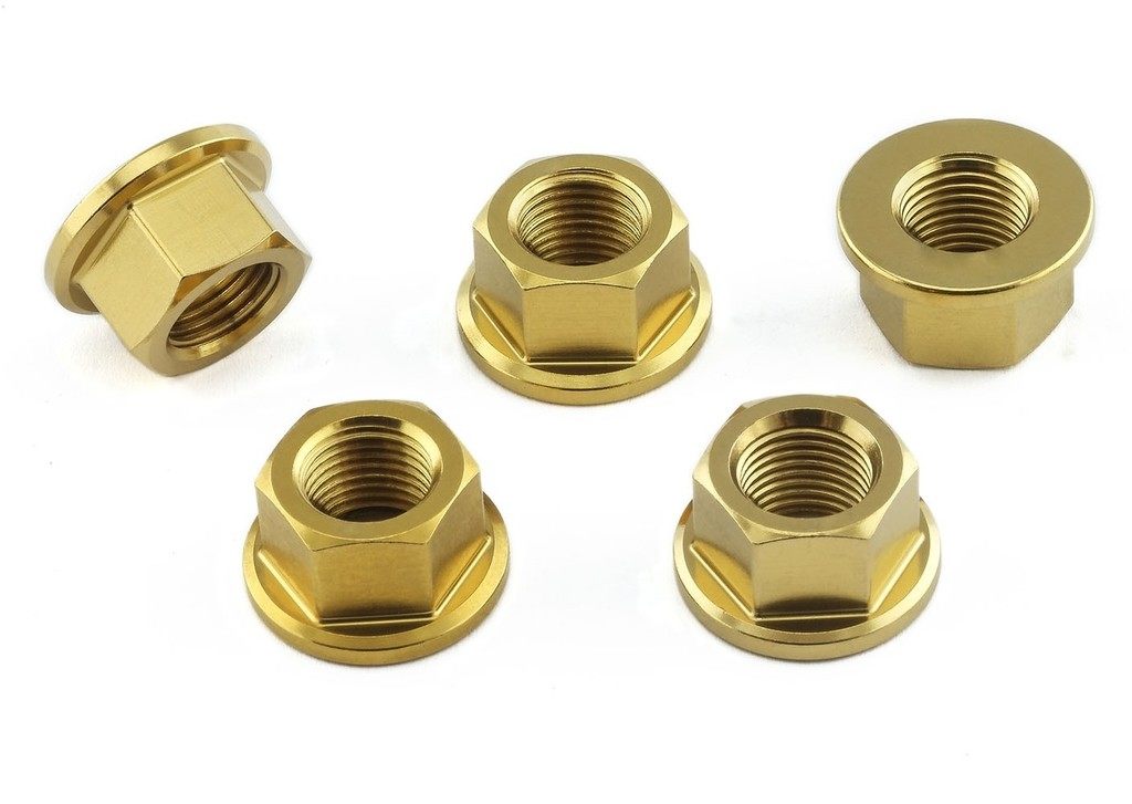 PRO BOLT プロボルト スプロケットナット 899 Panigale 959 Hypermotard 950 Monster 821 DUCATI ドゥカティ スプロケットボルト・ナット 駆動系 カラー：ゴールド