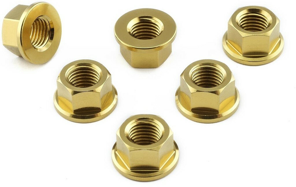 PRO BOLT プロボルト スプロケットナット APRILIA アプリリア BENELLI ベネリ DUCATI ドゥカティ HONDA ホンダ KAWASAKI カワサキ KTM SUZUKI スズキ TRIUMPH トライアンフ YAMAHA ヤマハ スプロケットボルト・ナット 駆動系 カラー：ゴールド